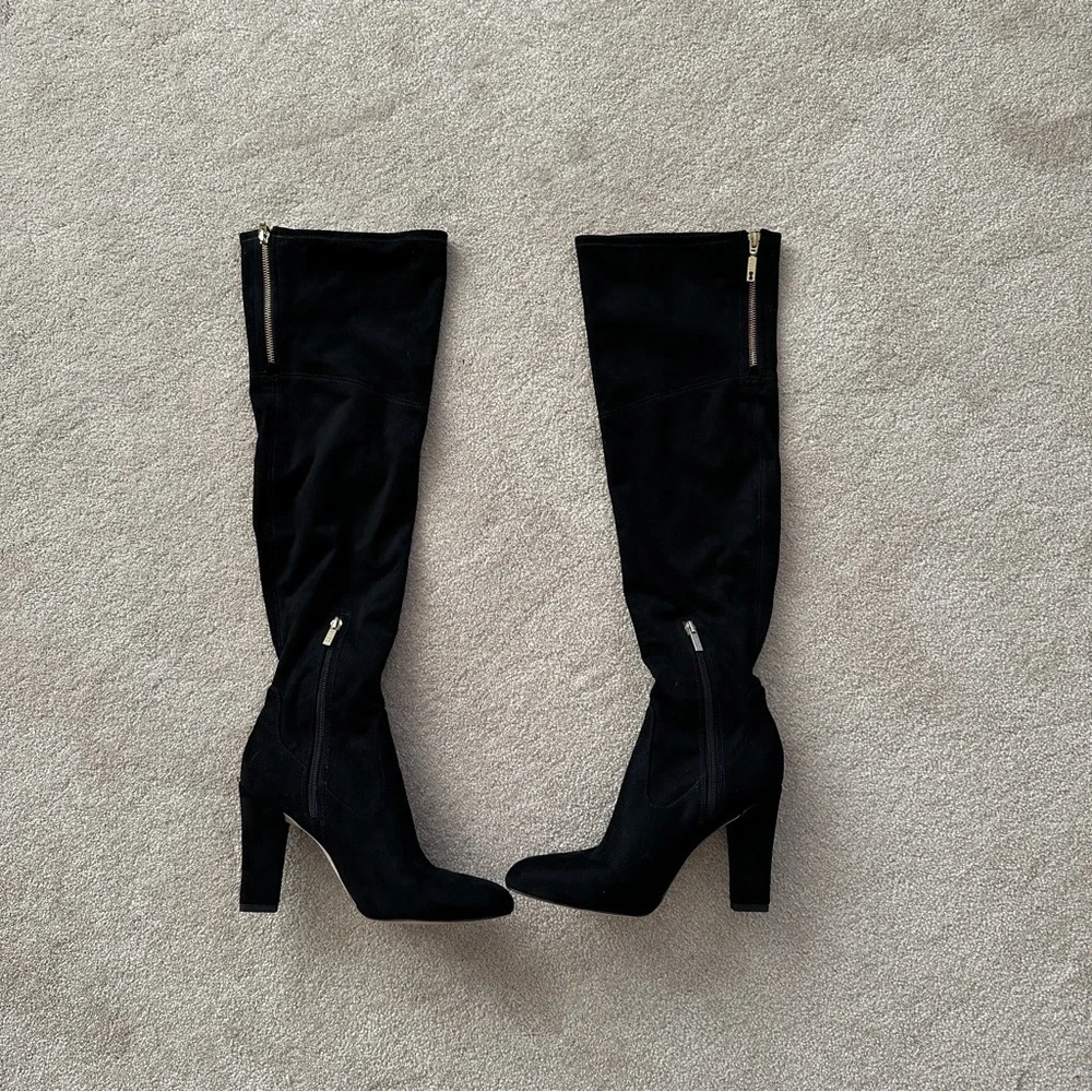 Ivanka Trump Knee High Suede Boots
